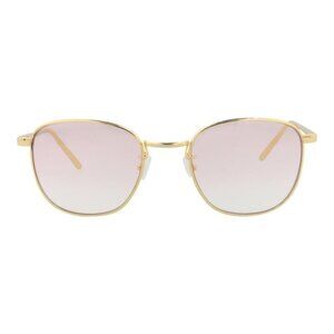 Kimeze Unisex Round/Oval Gold Gold Pink Fashion Designer Eyewear